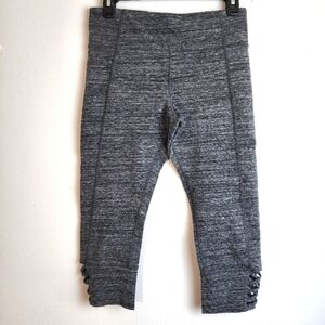 Calvin Klein Leggings Lattice Detail On Leg Women's Pants Size M